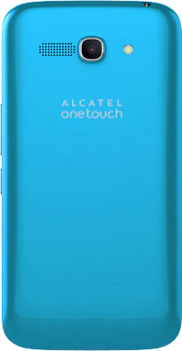 Alcatel onetouch Pop C9 blue back