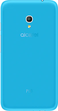 Alcatel Pixi 4 5 dualsim blau Rückseite