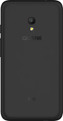 Alcatel Pixi 4 5 dualsim Rückseite schwarz
