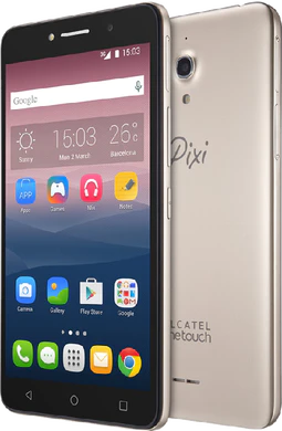 Alcatel Pixi 4 6 dualsim goud overzicht