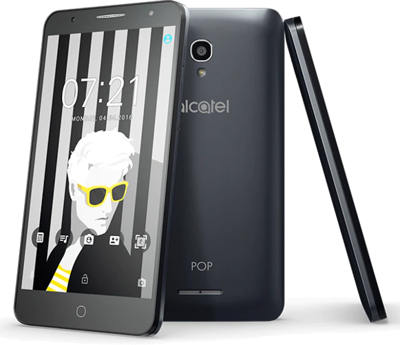 Alcatel Pop 4 Plus zwart overzicht Alcatel Pop 4 Plus zwart overzicht