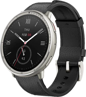 Amazfit Active 2 (Round) Black Leather