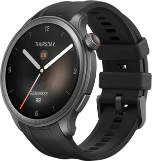 Amazfit Balance black front right side