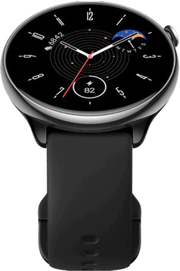 Amazfit GTR Mini zwart voorkant onderkant