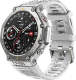 Amazfit t rex 3 grijs voorkant rechterzijkant