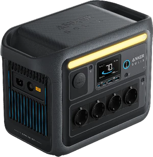 Anker Solix C1000X nero copertina frontale lato sinistro top