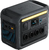 Anker Solix C1000X nero copertina frontale lato sinistro top