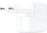 Apple 30w usb c power adapter weiß Rückseite linke Seite