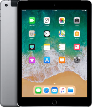 Apple ipad 2018 zwart overzicht