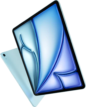 Apple iPad air 11 2025 blauw overzicht