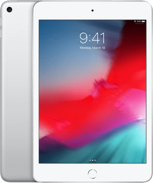Apple iPad mini 2019 zilver overzicht