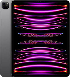 Apple iPad pro 129 2022 wifi grijs overzicht