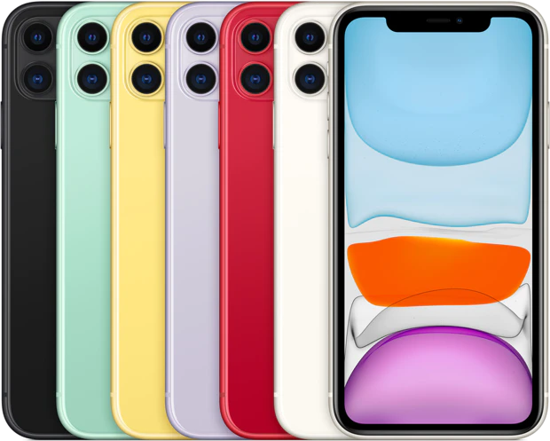 Apple iPhone 11 color overzicht Apple iPhone 11 color overzicht