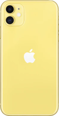 Apple iPhone 11 gelb Rückseite