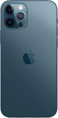 Apple iPhone 12 Pro back blue