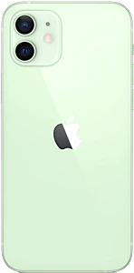 Apple iPhone 12 tillbaka grön