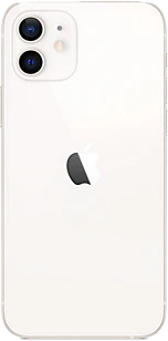 Apple iPhone 12 tillbaka vit