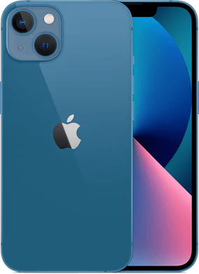 Apple iPhone 13 blu panoramica