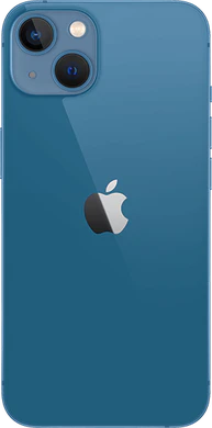Apple iPhone 13 indietro blu
