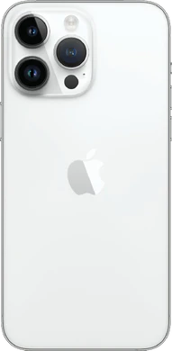 Apple iPhone 14 Pro Max zilver achterkant