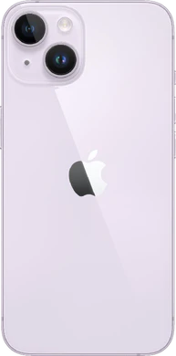 Apple iPhone 14 purple back