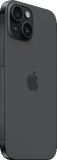 Apple iPhone 15 black back right side