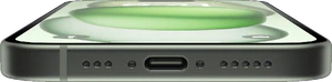 Apple iPhone 15 green front bottom