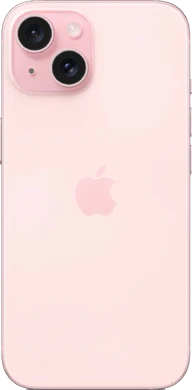 Apple iPhone 15 pink back