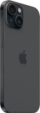Apple iPhone 15 Plus black back right side