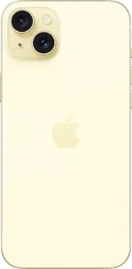 Apple iPhone 15 Plus yellow back