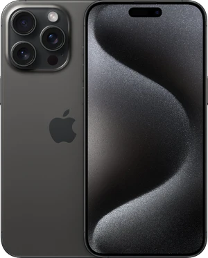 Apple iPhone 15 Pro Max zwart overzicht