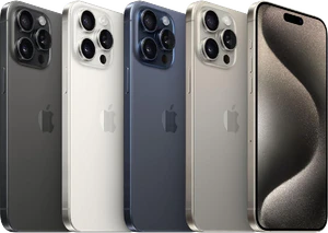 Apple iPhone 15 Pro Max kleuren overzicht