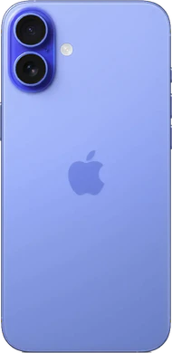 Apple iPhone 16 Plus blauw achterkant