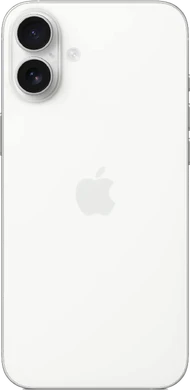 Apple iPhone 16 Plus wit achterkant