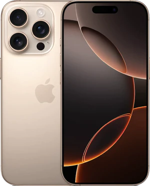 Apple iPhone 16 Pro marrón desert titanium visión general