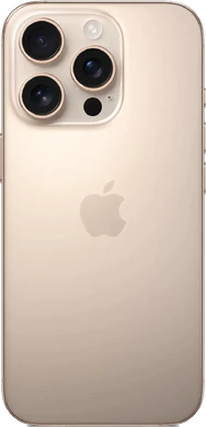 Apple iPhone 16 Pro marrón desert titanium volver