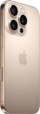 Apple iPhone 16 Pro marrón desert titanium volver lado derecho