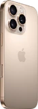 Apple iPhone 16 Pro marrón desert titanium volver lado derecho