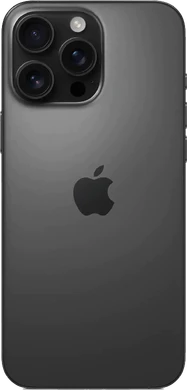 Apple iPhone 16 Pro Max zwart achterkant