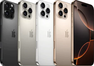 Apple iPhone 16 Pro Max kleuren overzicht