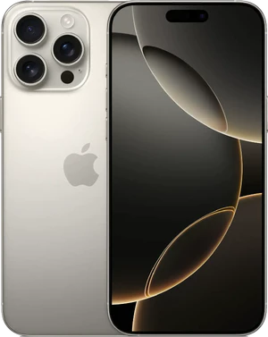Apple iPhone 16 Pro Max grijs natural titanium overzicht