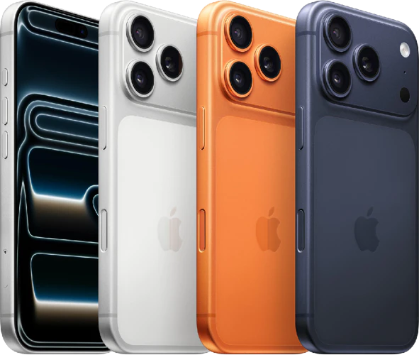 Apple iPhone 17 Pro kleuren overzicht Apple iPhone 17 Pro kleuren overzicht