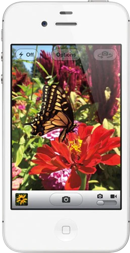 Apple iPhone 4S voorkant wit