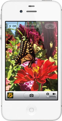 Apple iPhone 4S voorkant wit