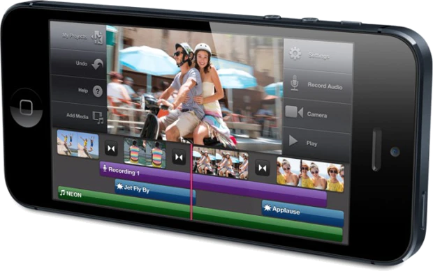 Apple iPhone 5 gedraaid