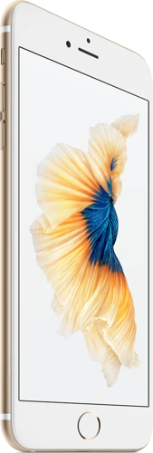 Apple iPhone 6s Plus goud linkerzijkant schuin Apple iPhone 6s Plus goud linkerzijkant schuin