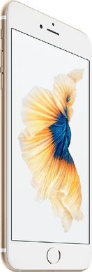 Apple iPhone 6s Plus goud linkerzijkant schuin