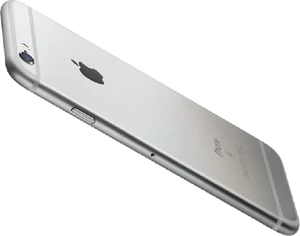 Apple iPhone 6s zilver achterkant rechterzijkant