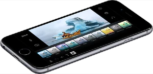 Apple iPhone 6s space grijs rechterzijkant onderkant