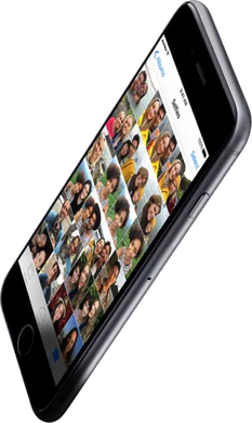 Apple iPhone 6s space grijs bovenkant rechterzijkant